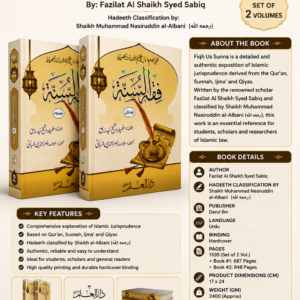 Fiqh Us Sunna 2 Vol |#1461| Darul Ilm Set of 2Vol Shaikh Muhammad Nasiruddin al-Albani  {رحمه الله}