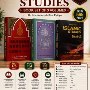 Islamic Studies: Dr. Abu Ameenah Bilal Philips Set of 3 Books  {#4667}